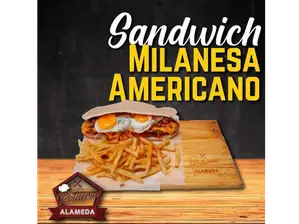 Sanguche de mila americano 30cm de Rotiseria Alameda