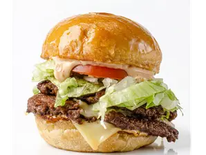 HAMBURGUESA CLASICA DOBLE de santopecadolomiteria