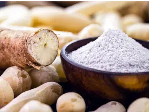 Farinha de mandioca de Ser integral