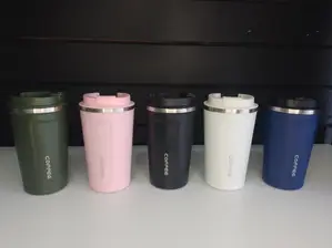 VASO CAFETERO CON PANTALLA LED X 500cc. YCBW-510 - COD.: 156 de Sin Igual Tienda
