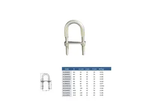 CANCAMO DE ACERO INOXIDABLE de STEEL MARINE