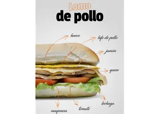 Lomo de Pollo / Vegetariano de Strega - B° Alto Alberdi