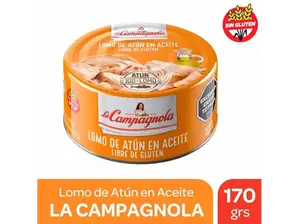 LOMO DE ATUN LA CAMPAGNOLA EN ACEITE x 300 g. de Super AR