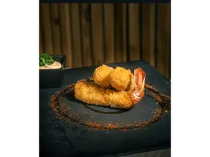 Langostinos apanados x 3 unidades de Sushi Bara