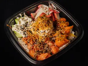 Gohan solo langostinos de Sushi night