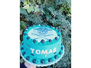 Torta futbolera de Tartas mix pastelería