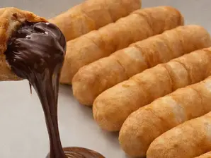 1 DOCENA TEQUEÑOS CHOCOLATE Y CREMA DE MANI (congelados). de Tekomo