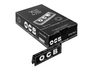 PROMOCION - 5 OCB Negro Premium Display x 25u de Tercer Tiempo Distribuciones