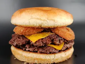 cheesburguer al ajo de The Big Burger