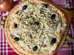 Pizza fugazzetta de The brothers - Un sabor familiar