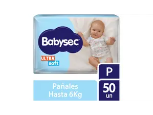 Babysec ultra Pequeño x 50 de Tiburoncito Babys