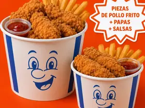 1/2kg de pollo frito de Todoenbalde