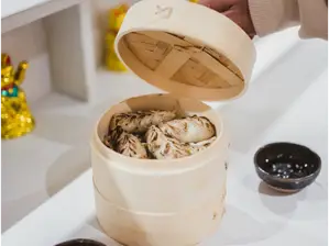 Gyosas Veggie de Tokin Sushi Bar Guemes