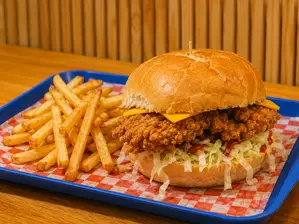 Chicken Sandwich de Tropichicken - PolloFrito