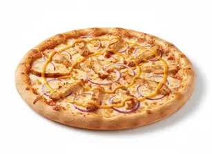 Pizza pollo cheddar de Tunchipa