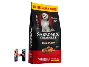Criadores Sabromix x 21kg + 2kg Gratis de Universo Mascotas Distribuidora