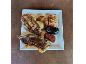 PARRILLA INDIVIDUAL de urqu tierra y raíces
