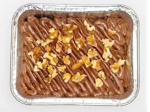 Brownie Kinder Twist de Vale Pecar Postres