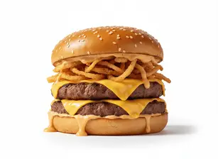 Hamburguesa doble cheddar de VALENZO