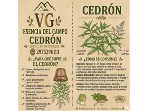 CEDRON de VG Esencia del campo