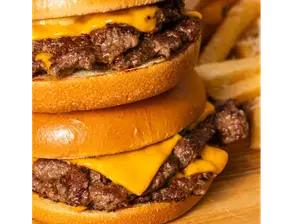 Promo 2 cheese simple + gaseosa de VIP burger