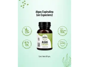 Algas ESPIRULINA - Especiero de Vitalia Almacen Saludable