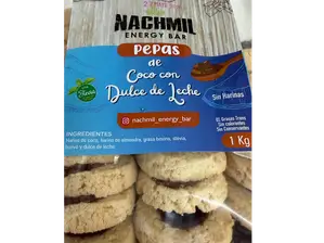Pepas de harina de coco y almendra con dulce de leche de VitaMarket