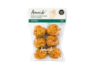 Buñuelos de acelga, arroz yamani y calabaza (Amoedo) de vitaminate