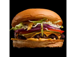 Island Wolf simple de Wolf Burger Zavalla