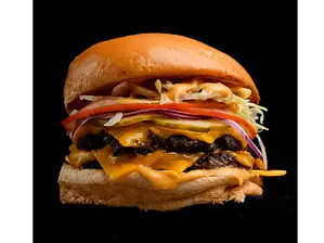 Island Wolf doble de Wolf Burger Zavalla