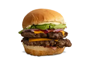 Hamburguesa Doble con Papas de Wonder Jujuy